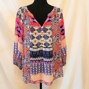 New Direction print tunic